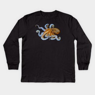 Octopus Kids Long Sleeve T-Shirt